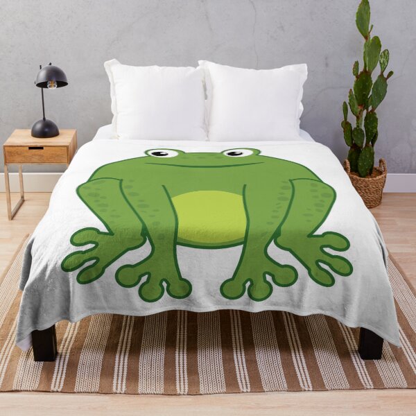 Item preview, Funny happy green cartoon cute thick frog designed and sold by NataliaVVV.