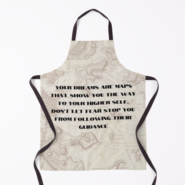 Item preview, Your Dreams Are Maps Inspirational Quote designed and sold by BeagleDesigns.