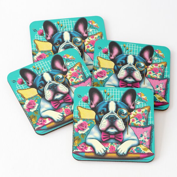 Item preview, The Pawfessor French Bulldog Pop Art - Frenchie Graphic Art designed and sold by Star-Fragment.