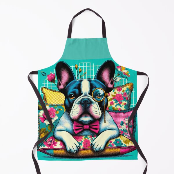 Item preview, The Pawfessor French Bulldog Pop Art - Frenchie Graphic Art designed and sold by Star-Fragment.