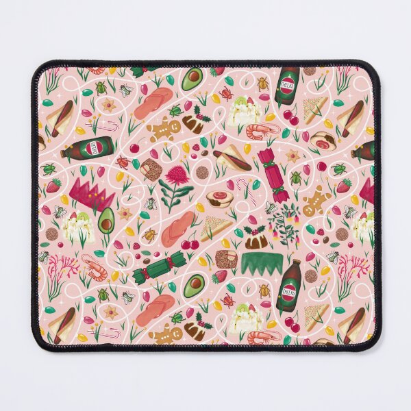 Item preview, Aussie Christmas Beetle’s Picnic | Pink designed and sold by makemerriness.