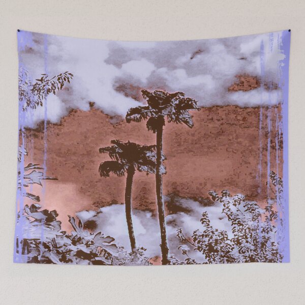 Item preview, Abstract landscape of Palm Trees and clouds by Iritof designed and sold by iritof.