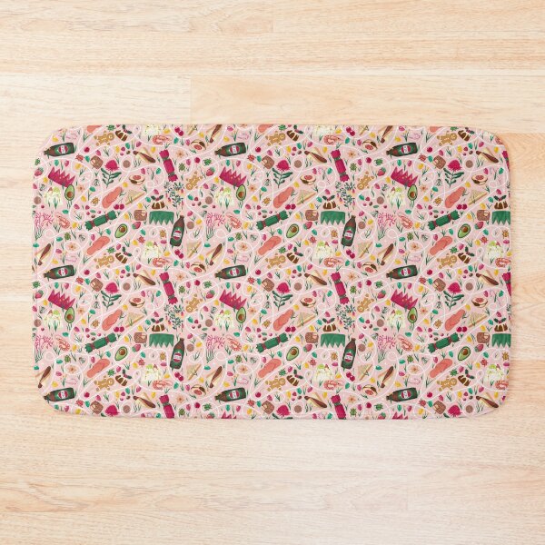 Item preview, Aussie Christmas Beetle’s Picnic | Pink designed and sold by makemerriness.