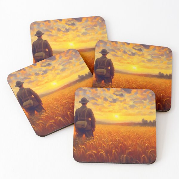 Item preview, Fields of Elysium - A Doughboy Joins His Brothers designed and sold by ClassicRetroism.