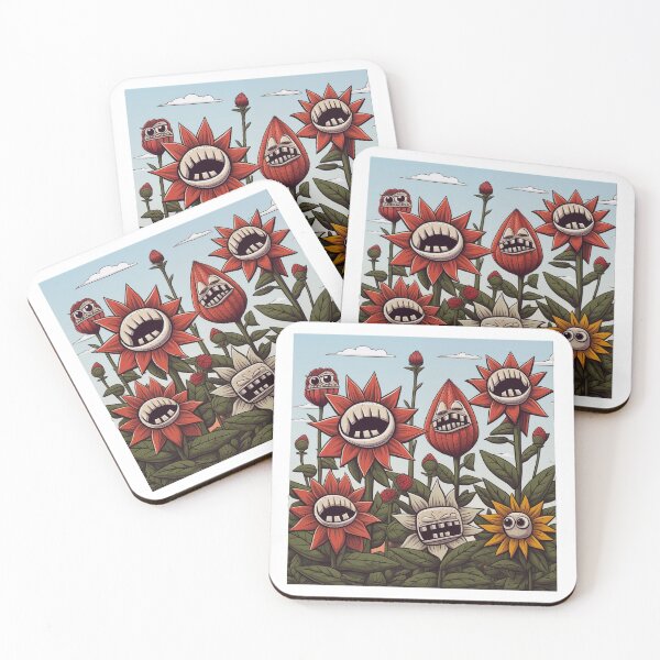 Item preview, Scrary Mutated Monster Flower designed and sold by Sp3ctrumOfColor.