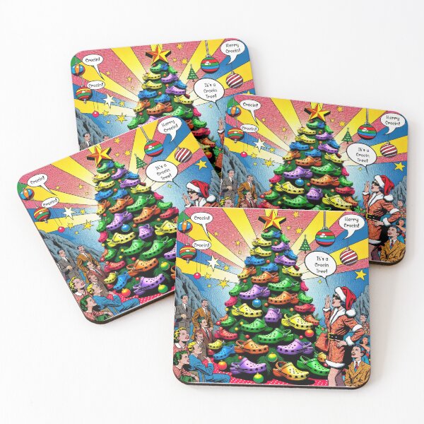 Item preview, Merry Crocin Christmas Tree Funny Holiday Gift designed and sold by Saltycrowshop.