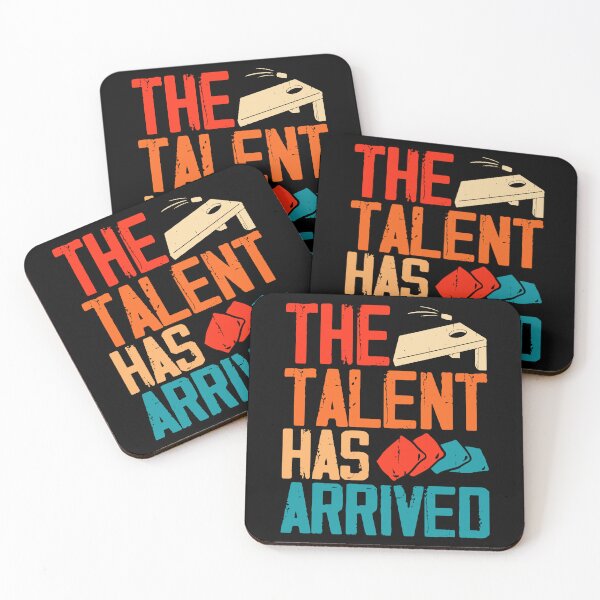 Item preview, The Talent Has Arrived Retro Design - Baggo Team Bean Bag Toss Game - Funny Cornhole Player Vintage designed and sold by naworas.