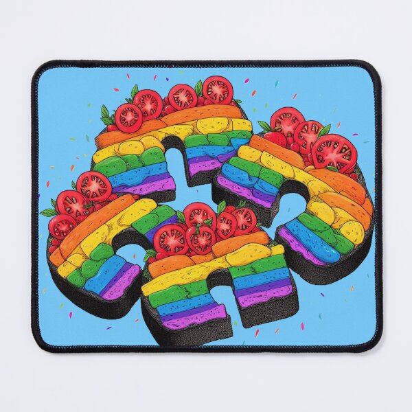 Item preview, Rainbow Bruschetta designed and sold by ComputerContent.