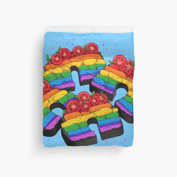 Item preview, Rainbow Bruschetta designed and sold by ComputerContent.