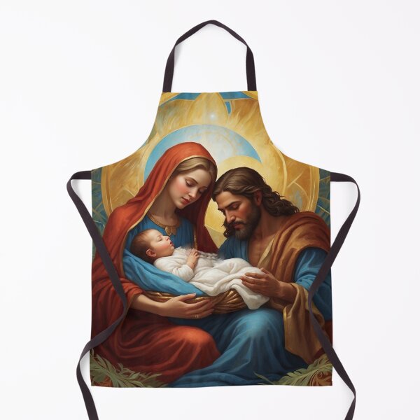Artikelvorschau, Weihnachtsgeburt Christi, christliche Kunst - Jesuskind entworfen und verkauft von HeavenArtStudio.