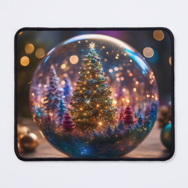 Item preview, Christmas Tree Snow Globe designed and sold by Feebleeona.
