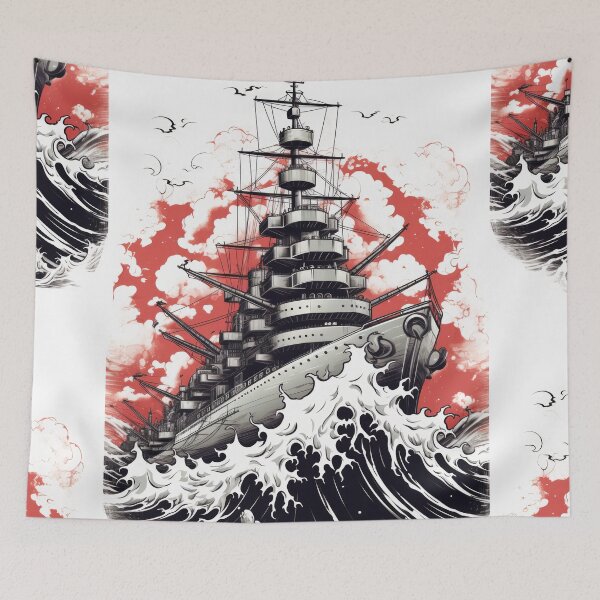 Item preview, Battle Ship: Unveiled Maritime Might designed and sold by Piotrek0001.