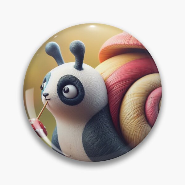 Aperçu de l'œuvre Escargot Panda créée et vendue par ComputerContent.