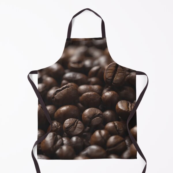Item preview, Glossy, oily coffee beans close-up designed and sold by Sadia Jannat.