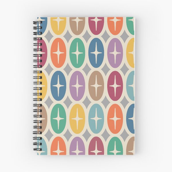 Item preview, Colorful Mid Century Modern Starburst Pattern designed and sold by tonymagnerart.