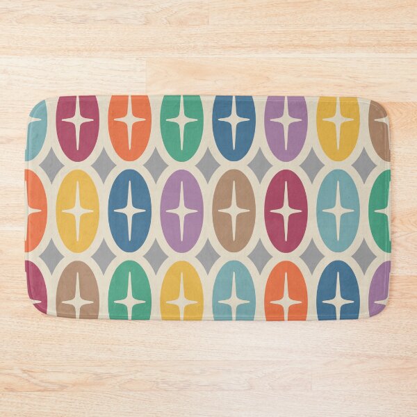 Item preview, Colorful Mid Century Modern Starburst Pattern designed and sold by tonymagnerart.