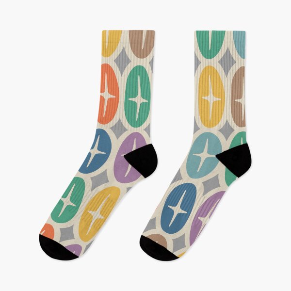Item preview, Colorful Mid Century Modern Starburst Pattern designed and sold by tonymagnerart.