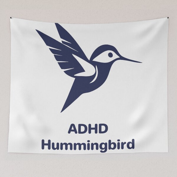 Item preview, ADHD hummingbird designed and sold by ndmedia.