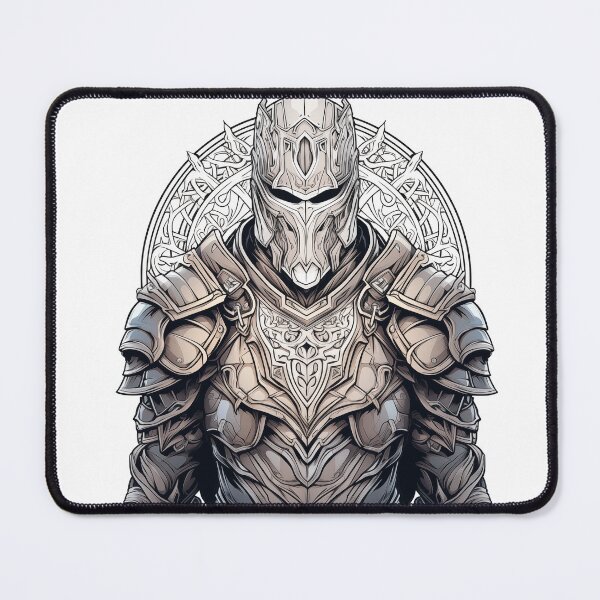 Item preview, Image of a medieval soldier seeking Honor designed and sold by Trono-de-Metal.