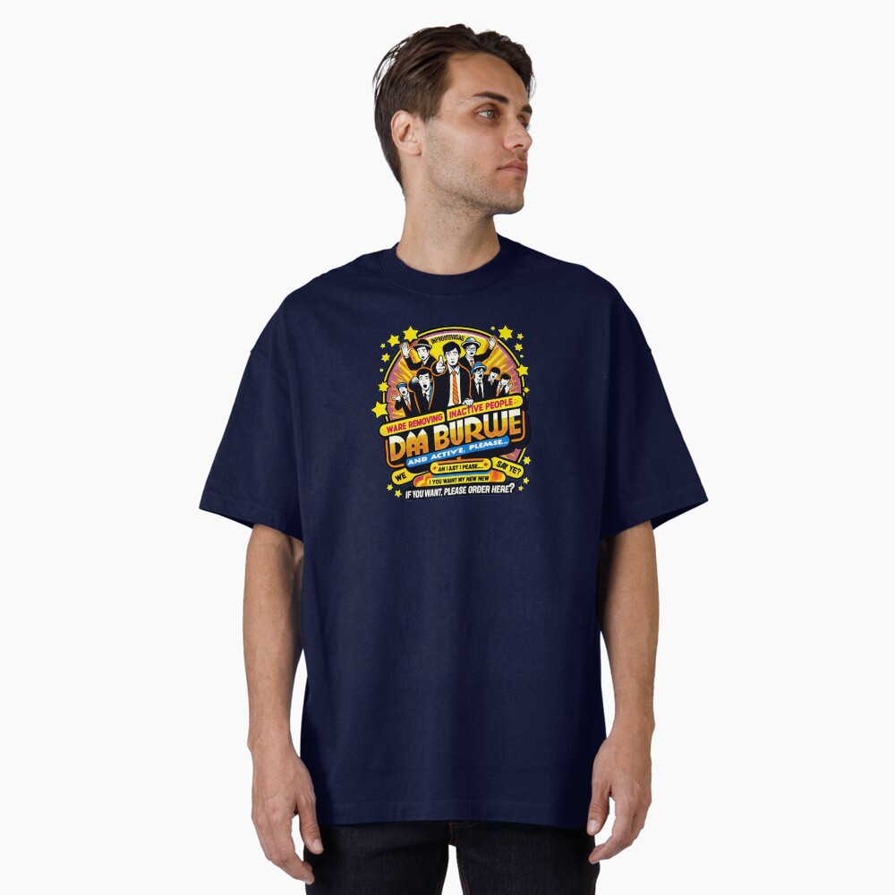 Item preview, Oversized T-Shirt designed and sold by DaBureauOfMerch.