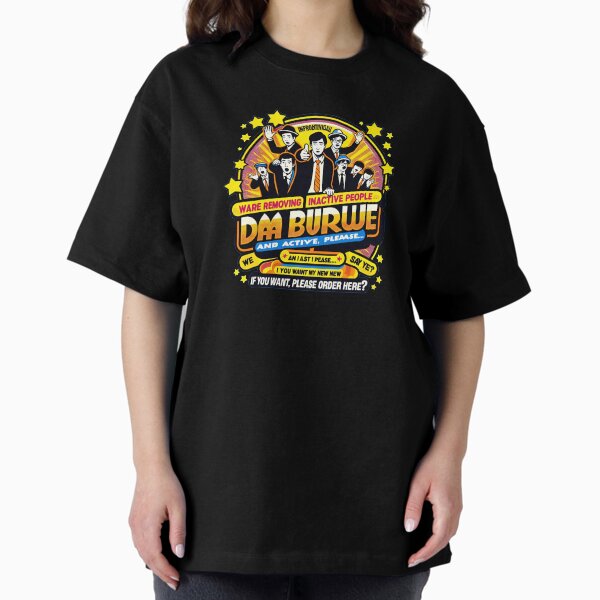 Da Bureau -Definitely Not a Scam Oversized T-Shirt