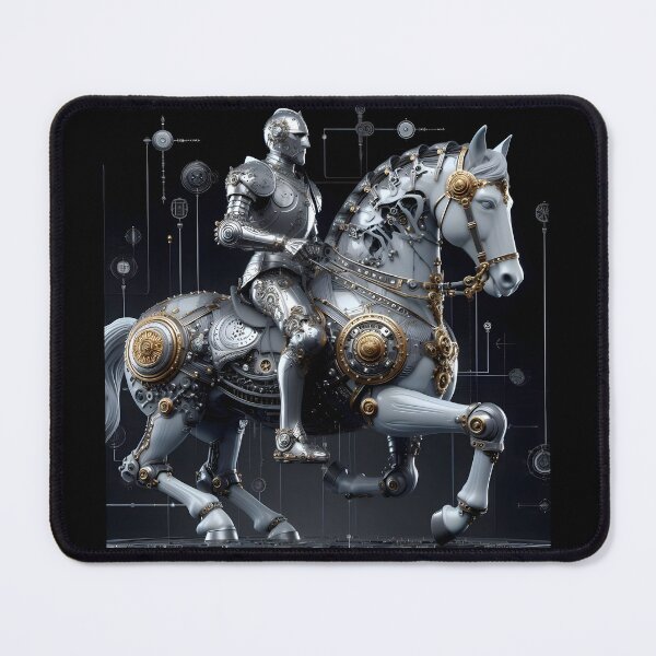 Item preview, A 3D porcelain sculpture of a knight designed and sold by AI-Only Creations.