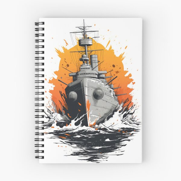 Item preview, Battle Ship: Unveiled Maritime Might designed and sold by Piotrek0001.