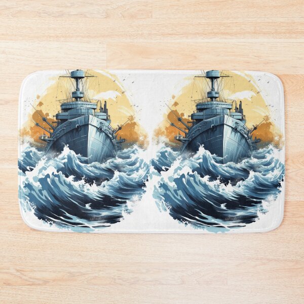 Item preview, Battle Ship: Unveiled Maritime Might designed and sold by Piotrek0001.