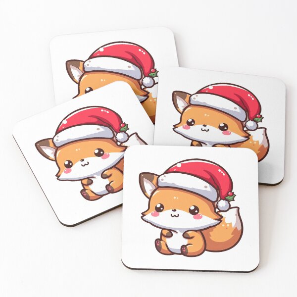 Item preview, fox santa designed and sold by Wxjtecki.