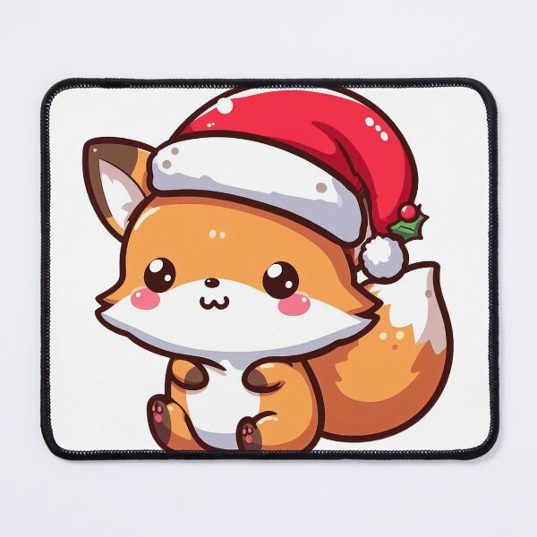 Item preview, fox santa designed and sold by Wxjtecki.