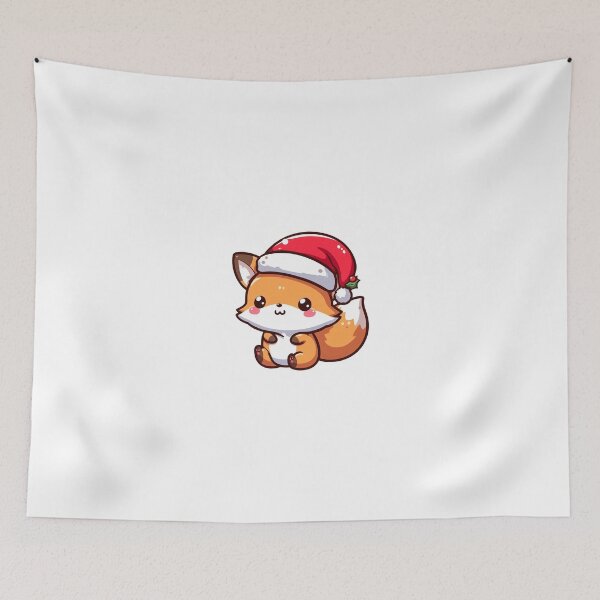 Item preview, fox santa designed and sold by Wxjtecki.