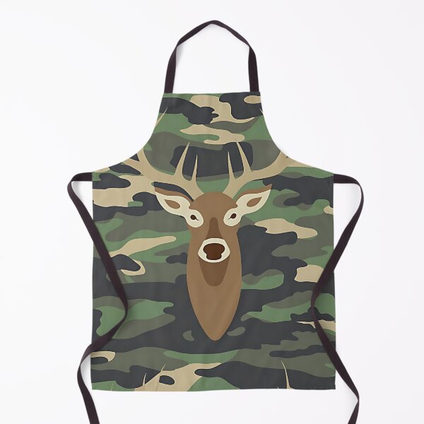 Item preview, Camouflage with deer repeating pattern designed and sold by EasyPrints337.