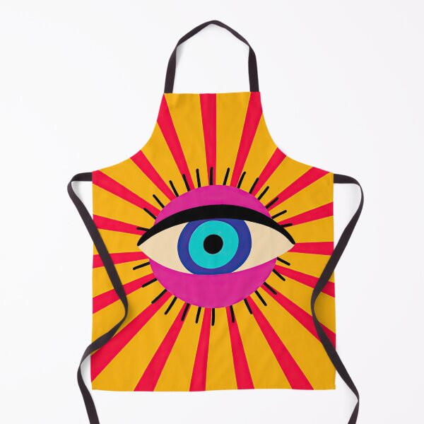 Item preview, Colorful Funky Evil Eye designed and sold by GulDesignCo.