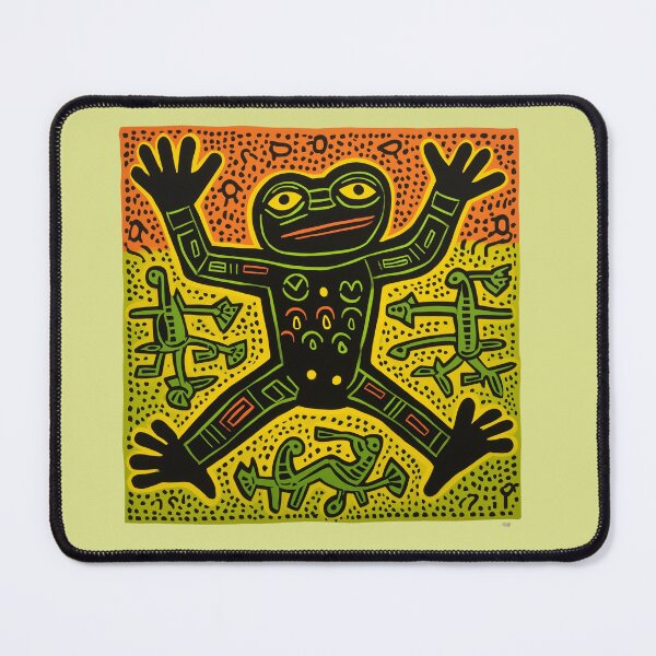 Item preview, Tribal Frog Dance designed and sold by JJ Eagle.