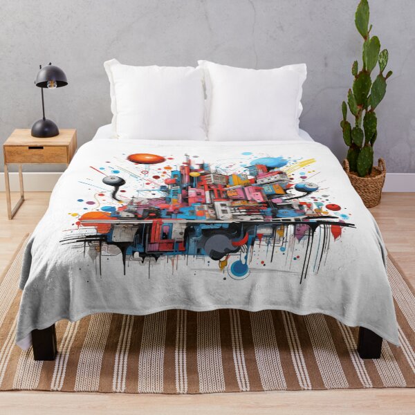 Item preview, Abstract Metropolis Tee: Future City Art designed and sold by Moisky Patterns.