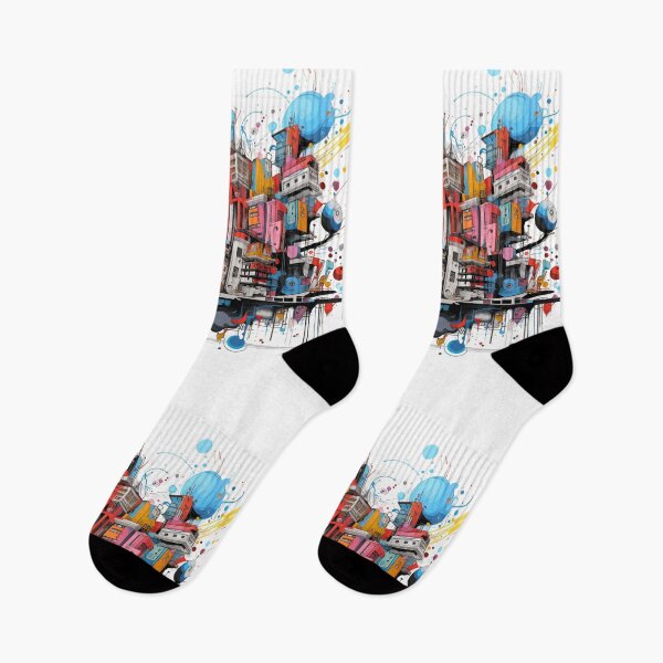 Item preview, Abstract Metropolis Tee: Future City Art designed and sold by Moisky Patterns.