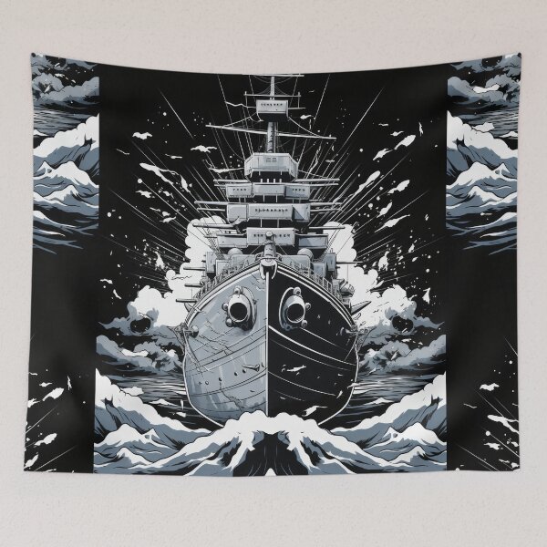 Item preview, Battle Ship: Unveiled Maritime Might designed and sold by Piotrek0001.
