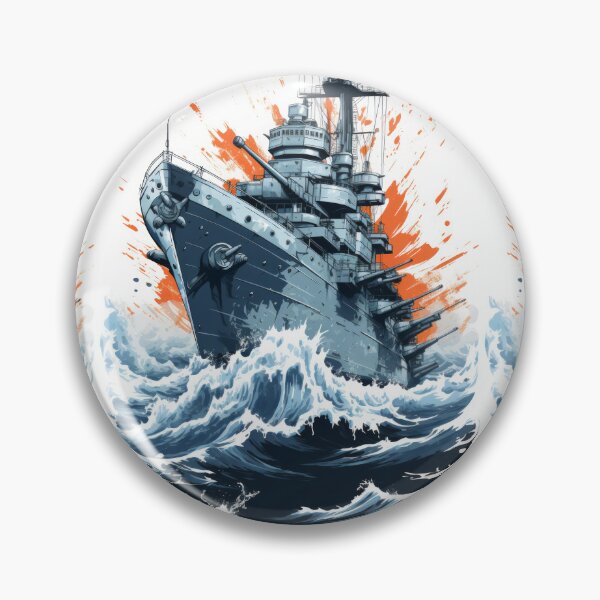 Item preview, Battle Ship: Unveiled Maritime Might designed and sold by Piotrek0001.