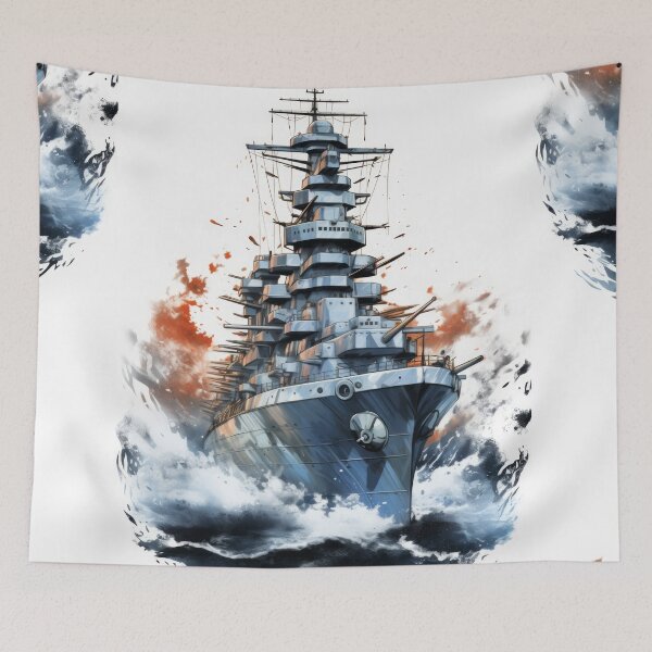 Item preview, Battle Ship: Unveiled Maritime Might designed and sold by Piotrek0001.