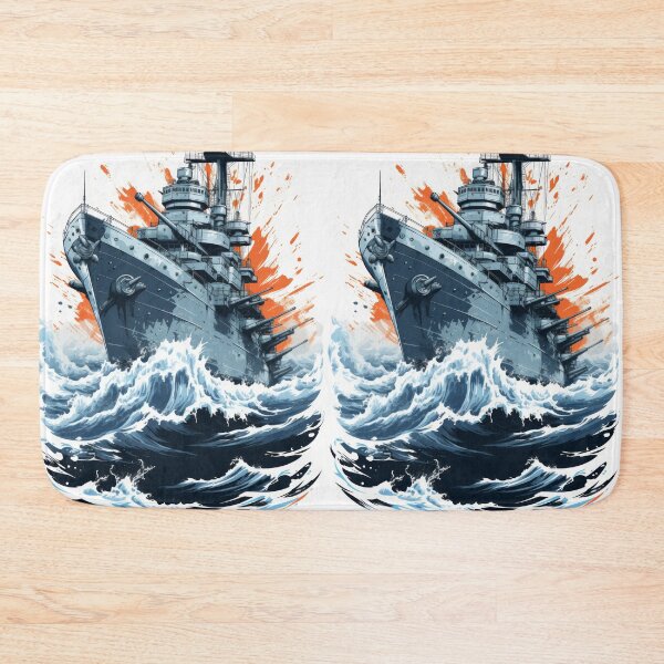Item preview, Battle Ship: Unveiled Maritime Might designed and sold by Piotrek0001.