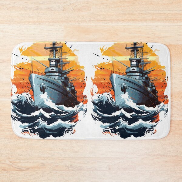 Item preview, Battle Ship: Unveiled Maritime Might designed and sold by Piotrek0001.