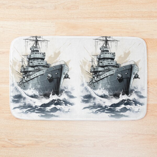 Item preview, Battle Ship: Unveiled Maritime Might designed and sold by Piotrek0001.