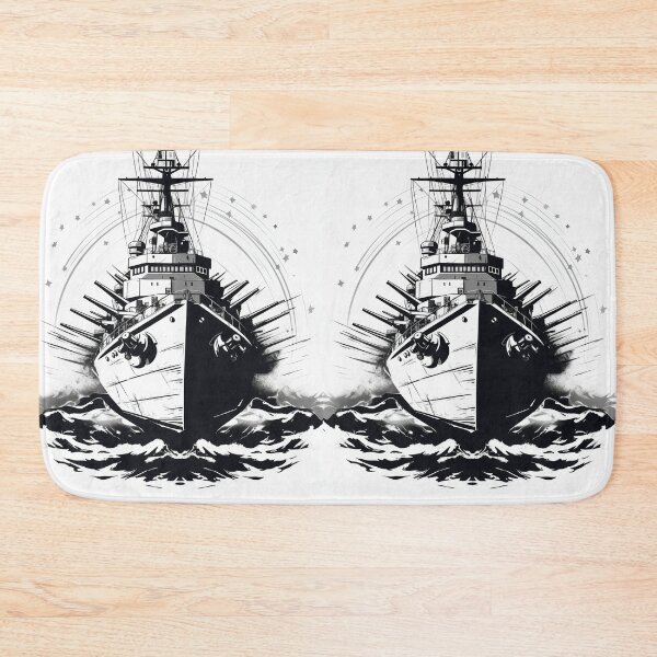 Item preview, Battle Ship: Unveiled Maritime Might designed and sold by Piotrek0001.