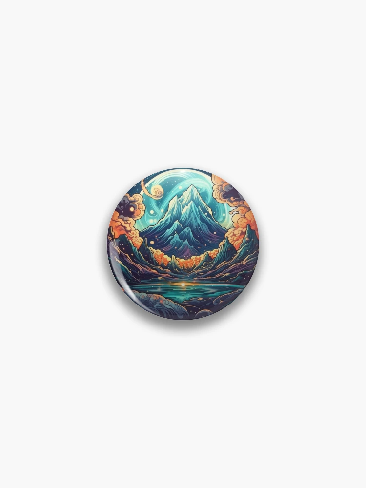 Imagen 1 de 3, Chapa con la obra Climbing Up, diseñada y vendida por RiffraffDesigns.
