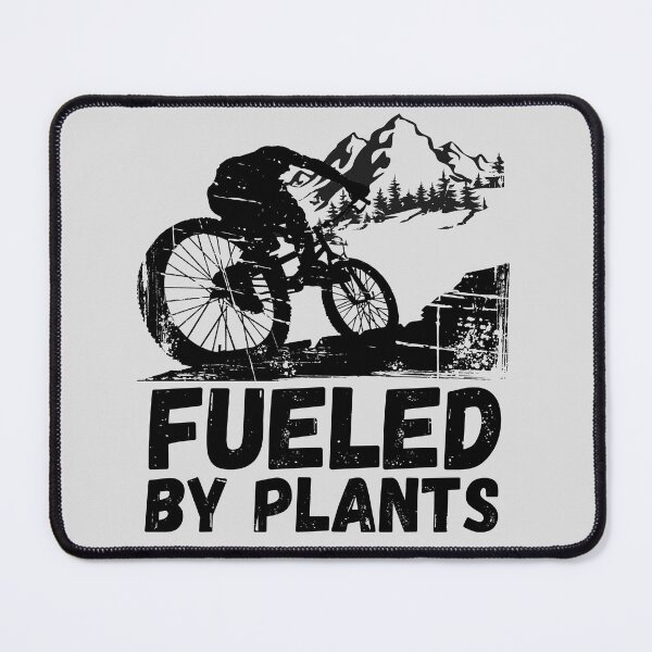 Item preview, Fueled By Plants Mountain Cyclist designed and sold by emilzalero.