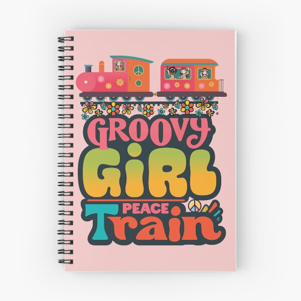 Item preview, Groovy Girl Peace Train - Girl Power  designed and sold by Cuckoorico.