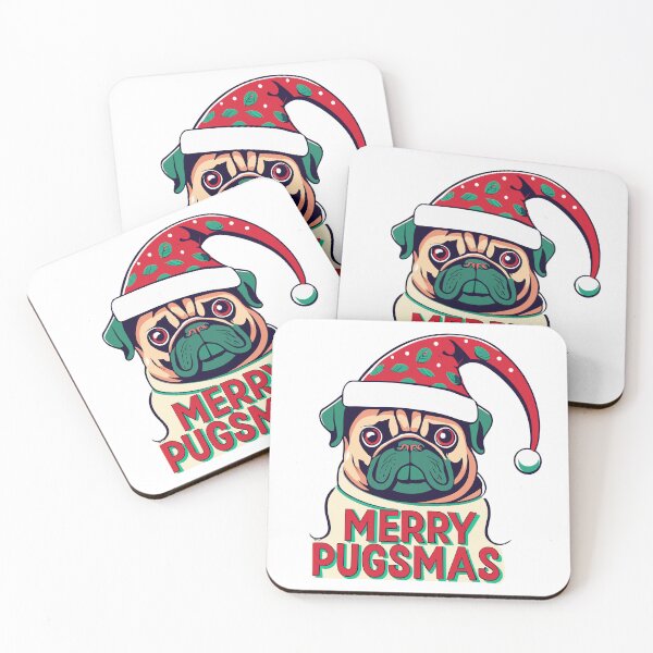 Item preview, merry pugmas designed and sold by jkrphoto.