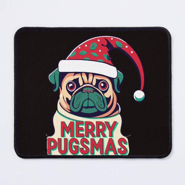 Item preview, merry pugmas designed and sold by jkrphoto.