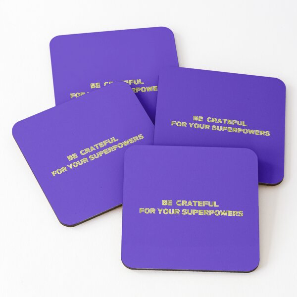 Item preview, Be Grateful For Your Superpowers designed and sold by RoseGenuine.
