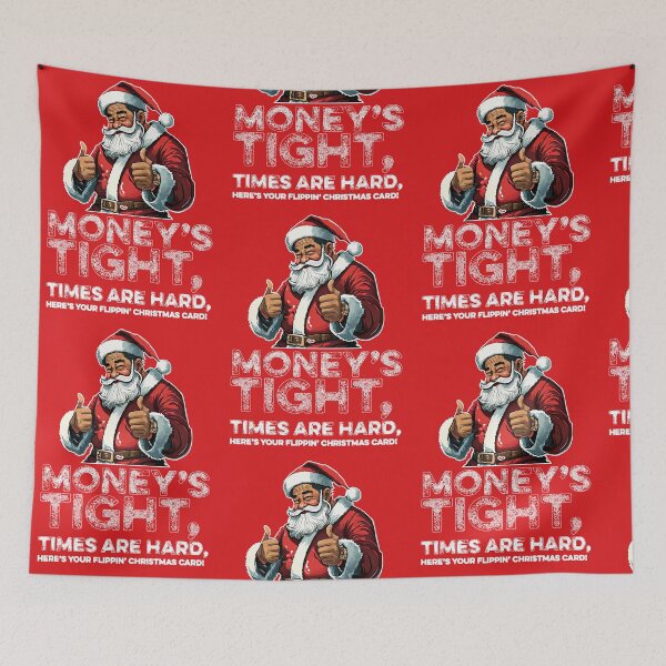 Item preview, Resilient Santa: Flippin' Christmas Card designed and sold by Abili-Tees.